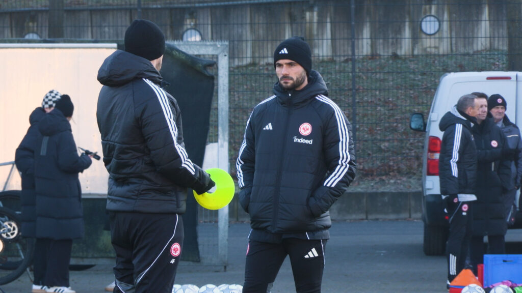 Eintracht Frankfurt in der Champions League gegen Qarabag Agdam