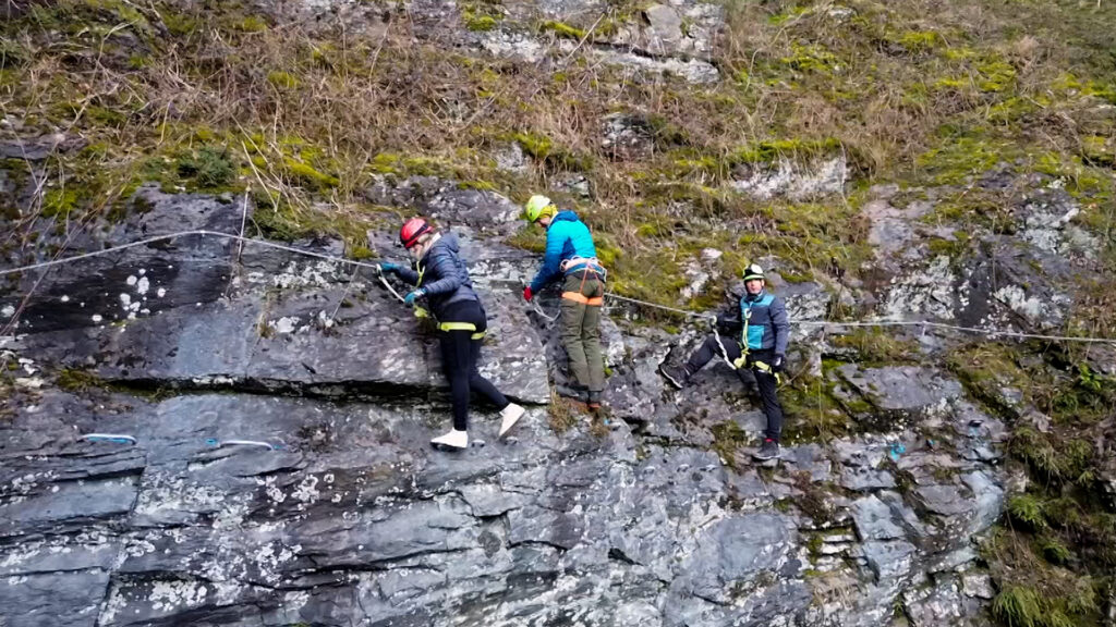 Hoch hinaus - Neuer Klettersteig in der Eifel fertiggestellt