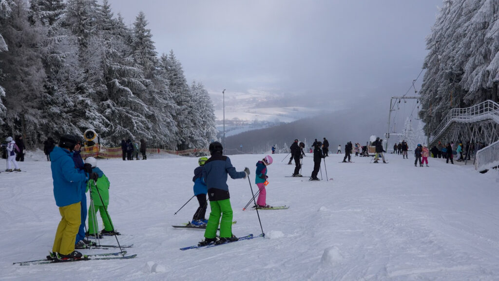Winterspaß auf der Wasserkuppe