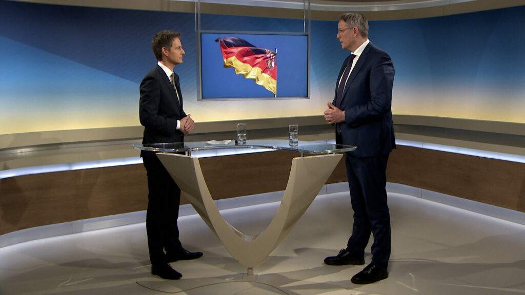 Zu Gast im Studio: Ministerpräsident Alexander Schweitzer (SPD)