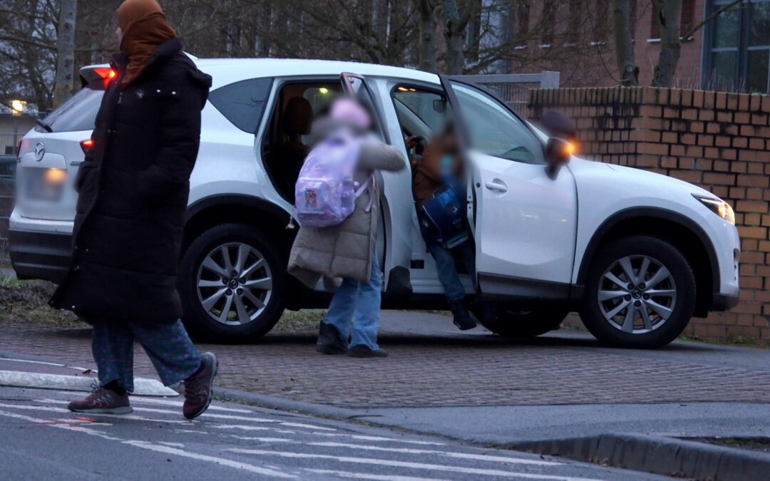 Ärger wegen Elterntaxis