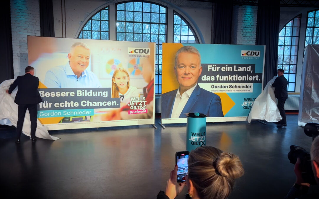 CDU stellt Wahlkampagne vor