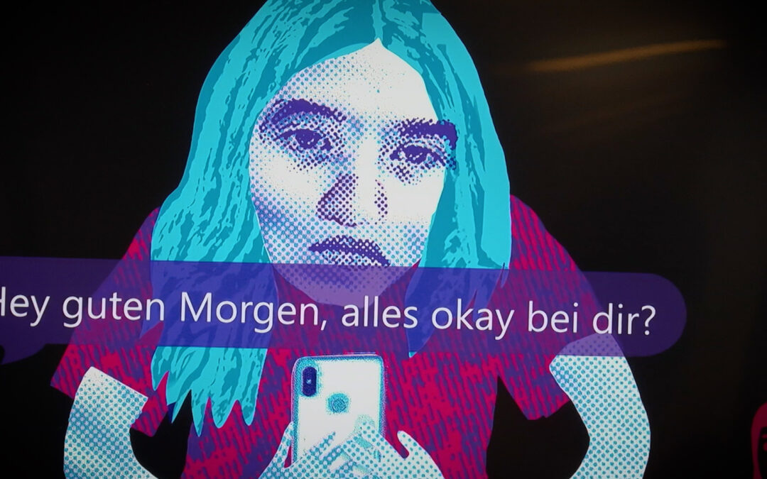 Schüler informieren sich am Safer Internet Day über KI