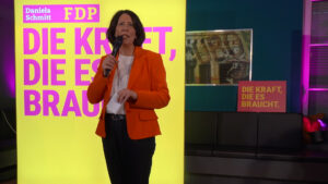 Daniela Schmitt tritt als FDP-Chefin zurück